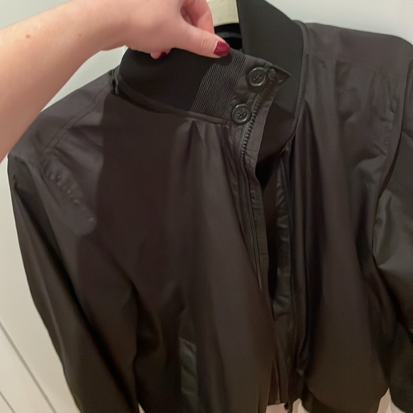 Everlane Men’s Black Bomber Jacket Sz S - Picture 3 of 6